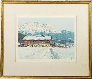 Hans Figura (1898-1978) Austria, Aquatint