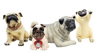 (4) Collection of Pugs