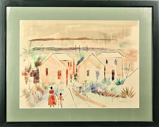 Alfred Birdsey (1912-1996) Bermuda, Watercolor