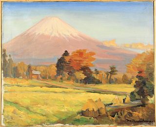 Matsuta Narahara (Early 20th C.) American, O/C