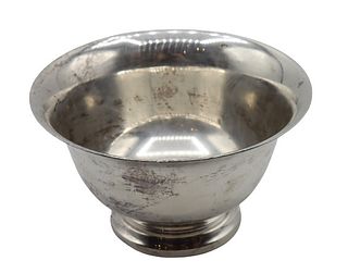 Sterling Footed Bowl