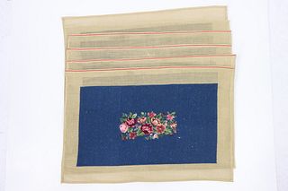 (6) Floral Embroidery Blocks