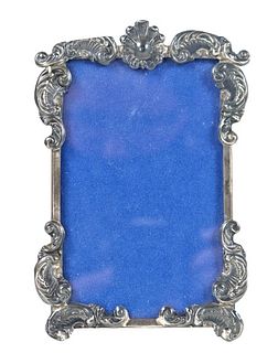 Sterling Silver Portuguese Picture Frame