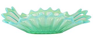 Beautifully Colored Glass Candy Dish