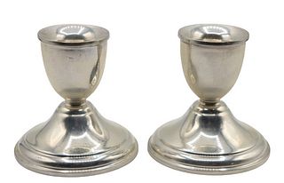 (2) Weighted Sterling Silver Candlesticks