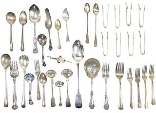(35) Pcs. Collection of Utensils & Servers