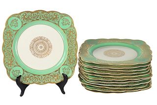 (12) Royal Bayreuth Bavarian Plates