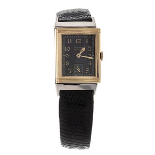 A 1935 Two Tone LeCoultre Reverso Watch