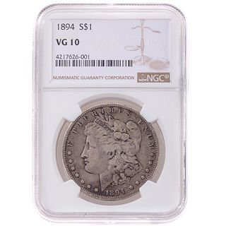1894 Morgan Dollar NGC VG-10