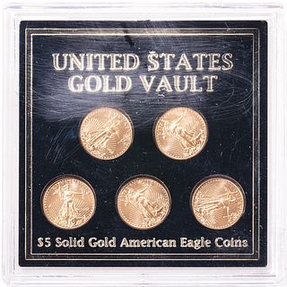 5-2009 1/10th Oz Gold American Eagles