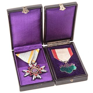 Two WW II Japanese Medals