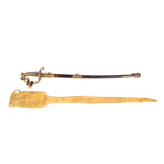 1852 Model U. S. Navy Officers Sword