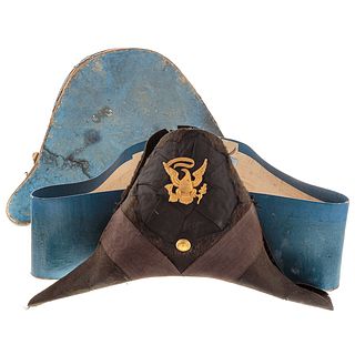 Early 19th Century American Militia Bicorn Hat