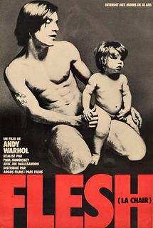 "Andy Warhol's Flesh" Joe Dallesandro Movie Poster