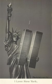 Robert Rauschenberg "I Love NY" Print