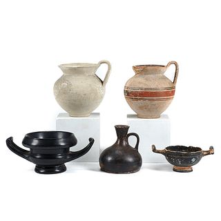 Grp: 5 Roman Ceramic Vessels