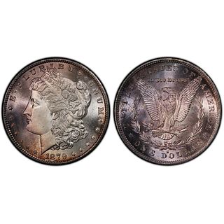 1879 S Morgan Silver Dollar UNC Detail PCGS