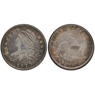 1810 Capped Bust Half Dollar XF PCGS
