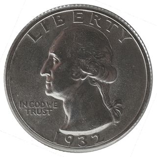 1932 25C Quarter Walter Breen Coin Club MS63