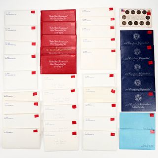 Lrg Grp of Uncirculated Sets of Coins