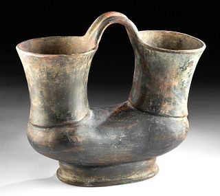 Tairona Pottery Double Spouted Vessel