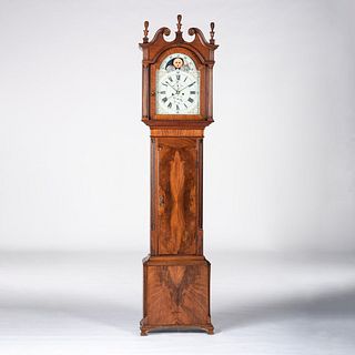 A Mahogany Tall Case Clock
