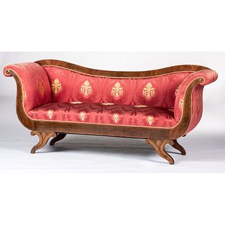A Classical-style Mahogany Sofa