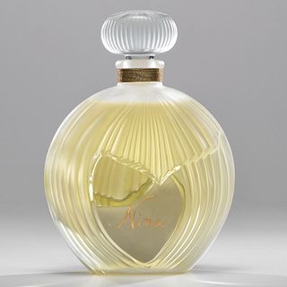 A Nina Ricci Factice Bottle, Designed by Marie-Claude Lalique