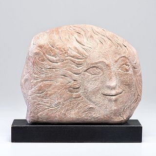 An Austin Productions Bonded Stone Sculpture of Stylized Celestial Bodies