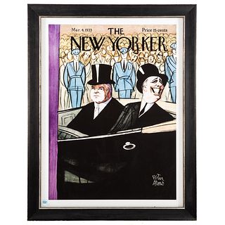 Peter Arno. The New Yorker Cover, lithograph