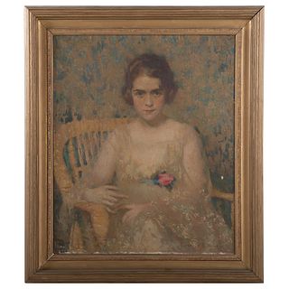 Mary Rosamond Coolidge. Virginia Stuart Love, oil