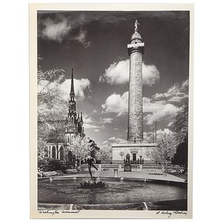 A. Aubrey Bodine. "Washington Monument," photo