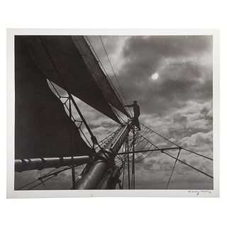 A. Aubrey Bodine. "The Sailor," photograph