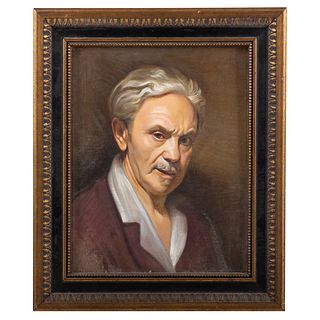 Stanislav Rembski. Self Portrait, oil on canvas