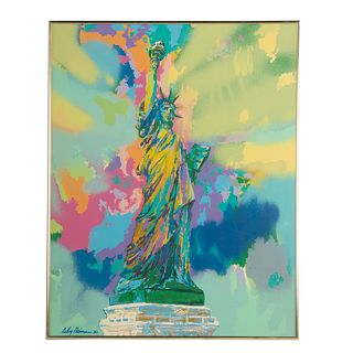 Leroy Neiman. Statue of Liberty, color serigraph