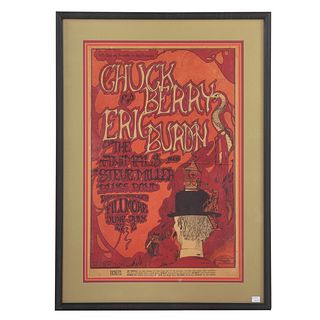 1967 Greg Irons Concert Poster