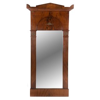 Biedermeier Walnut Dressing Mirror