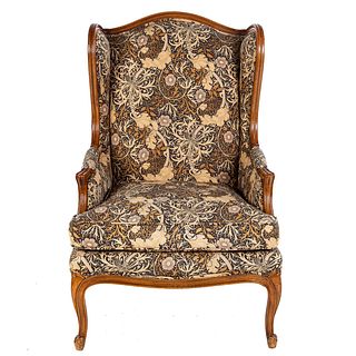 John Stuart Louis XV Provincial Style Wing Chair