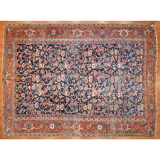 Antique Serapi Carpet, Persia, 9.2 x 12.6
