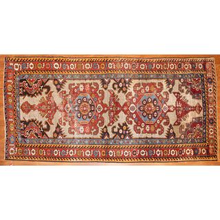 Antique Shirvan Caucasian Rug, 3.10 x 7.7