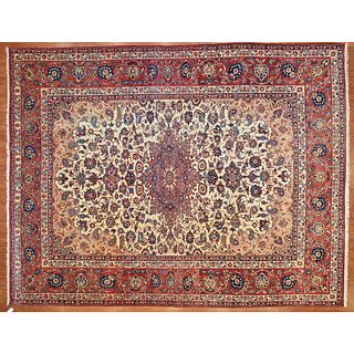 Isfahan Carpet, Persia,10 x 13