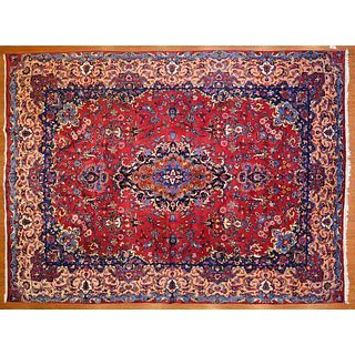 Meshed Carpet, Persia, 9.9 x 13.2