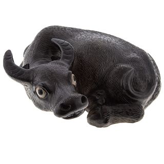 Chinese Porcelain Water Buffalo