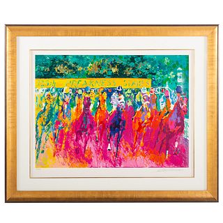 LeRoy Neiman. "125th Preakness Stakes," serigraph