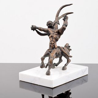 Nathaniel Kaz "Centurion" Bronze Sculpture