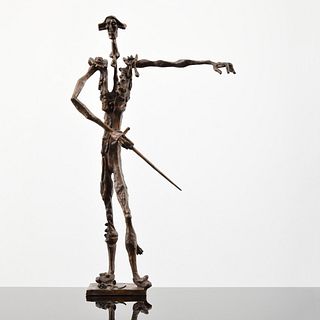 Nathaniel Kaz Bronze Figural Sculpture