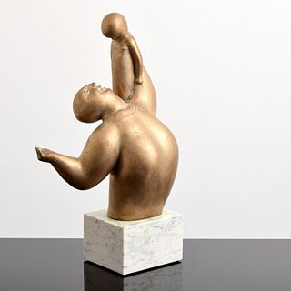 Hugo Robus Bronze Figural Sculpture