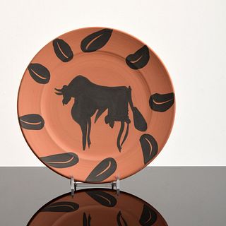 Pablo Picasso "Tauromachie" Plate, Madoura (A.R. 393)