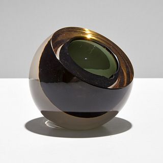 Murano "Geode" Bowl/Ashtray, Manner of Cenedese
