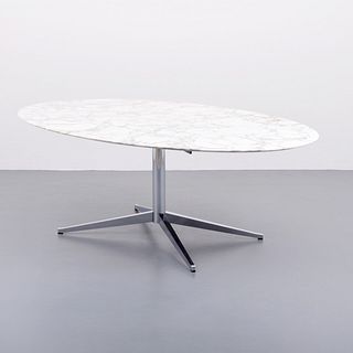 Florence Knoll Marble Top Dining Table/Desk